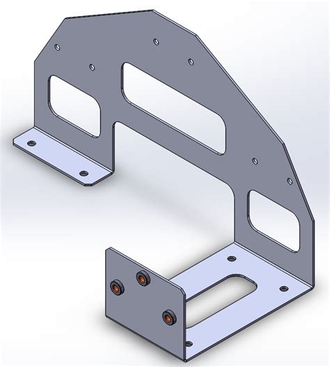 sheet metal bracket solidworks